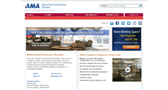 Desktop Screenshot of amaconferencecenters.org